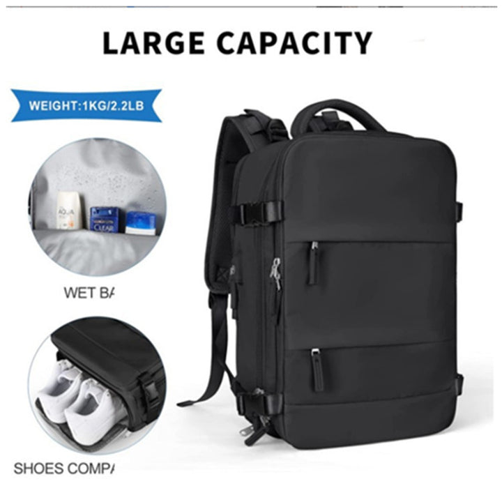 Versatile Travel Backpack with Organizational Compartment Kalsten