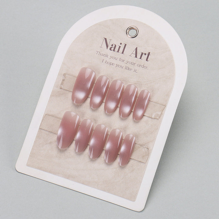 Premium Long Almond-Shaped Press-On Nails Kalsten