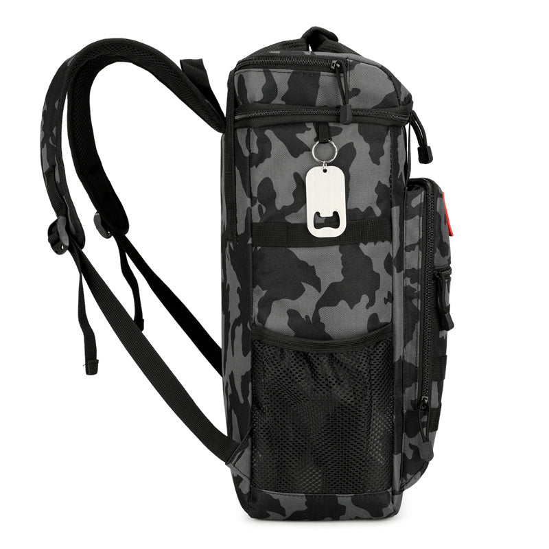Unisex nan tactical cooling backpack with insulated main compartment, MOLLE front pocket and padded shoulder straps Kalsten
