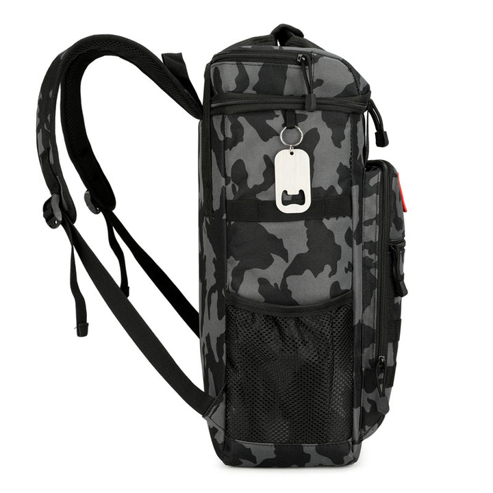 Unisex nan tactical cooling backpack with insulated main compartment, MOLLE front pocket and padded shoulder straps Kalsten