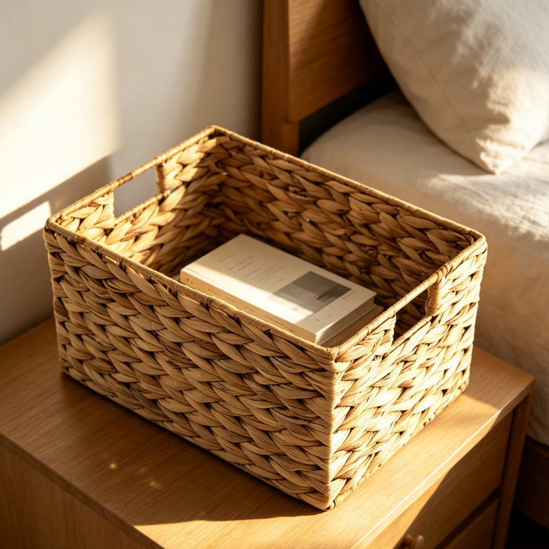 Woven Rectangular Storage Basket Kalsten