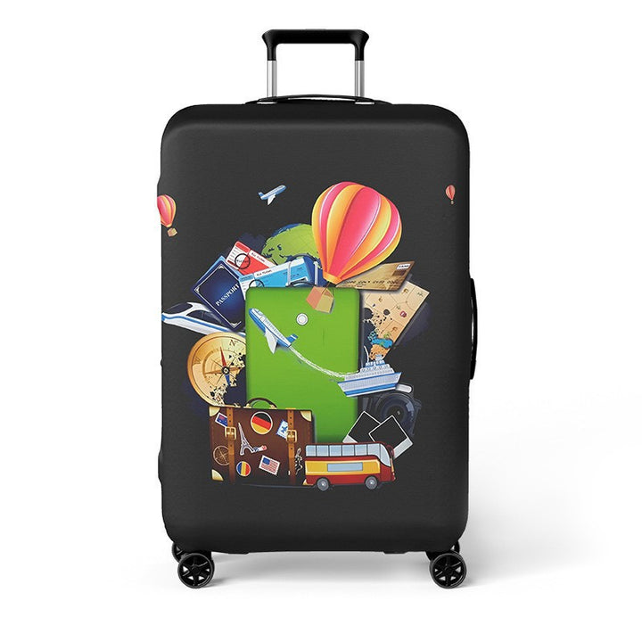Women's Hard Shell Travel Suitcase with Creative Cat Design Kalsten