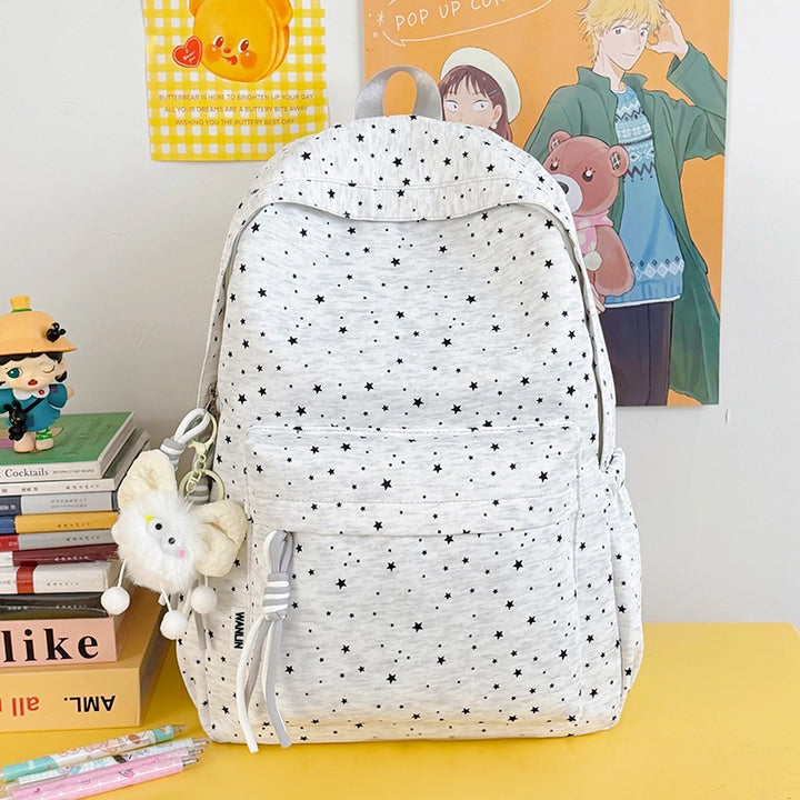Star-Print Casual Backpack Kalsten