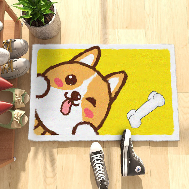 Decorative Rainbow Area Mat