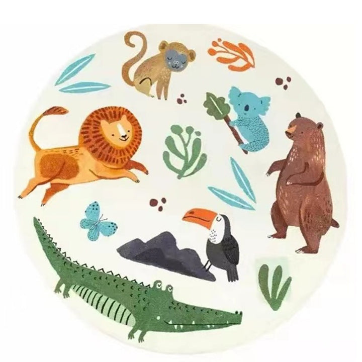 Kids Educational Character Area Rug for Home