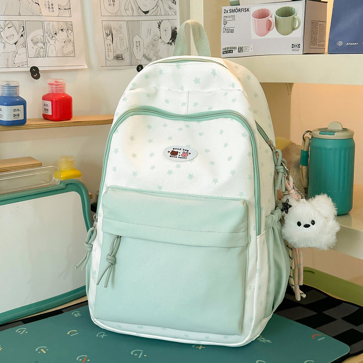 Star-Patterned Casual Backpack Kalsten 1791204314