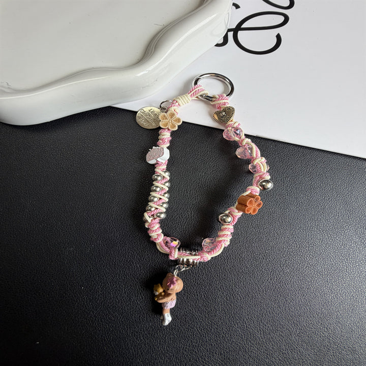 Decorative Beaded Charm Keychain Kalsten 1790135678