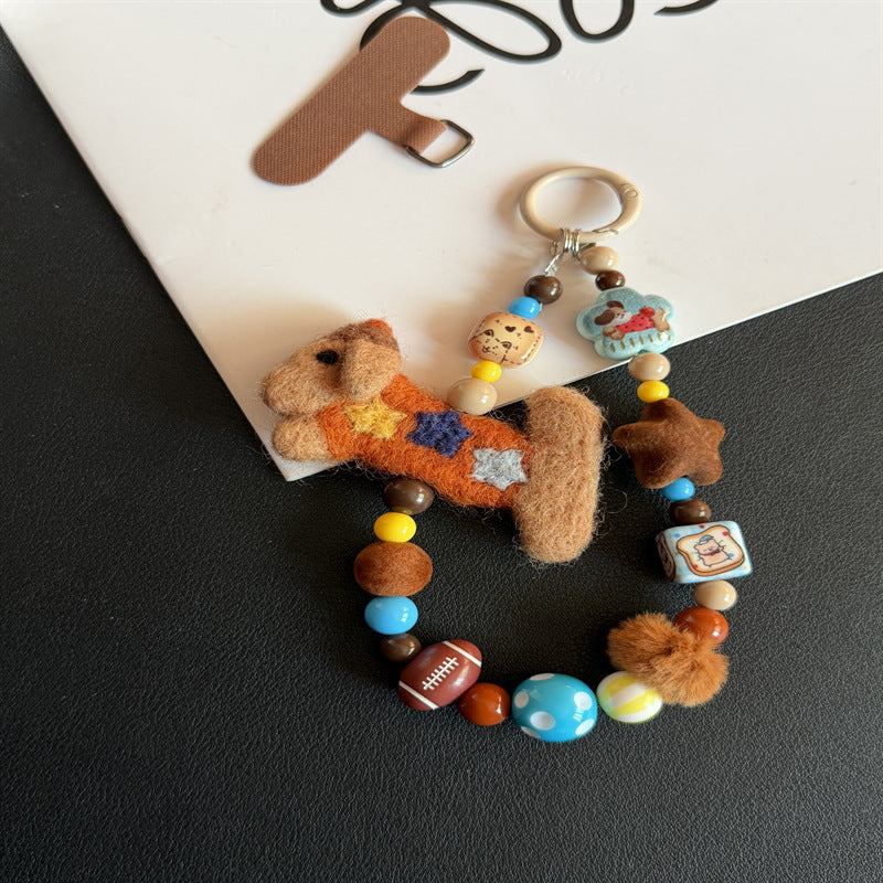 Playful Character-Themed Keychain Kalsten