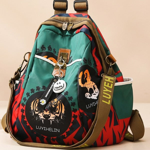 Artistic Graphic Drawstring Backpack Kalsten