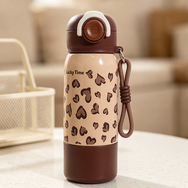 Insulated drinking bottle with practical carry handle Kalsten