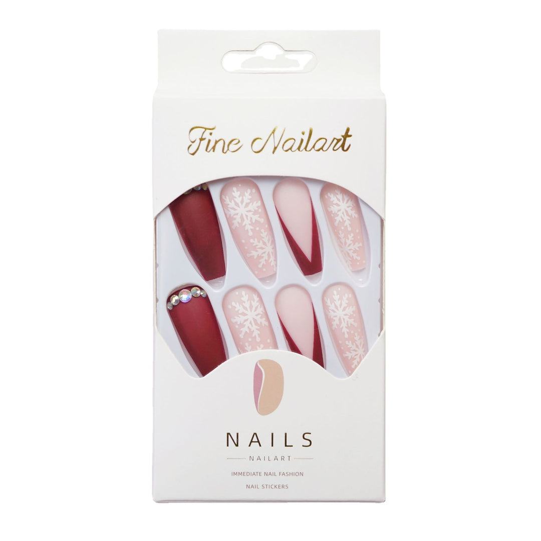 Decorative Holiday-Themed Press-On Nail Set
