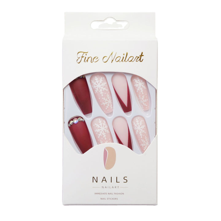 Decorative Holiday-Themed Press-On Nail Set