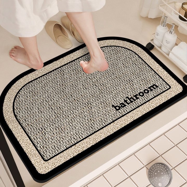 Soft Textured Bathroom Rug Kalsten