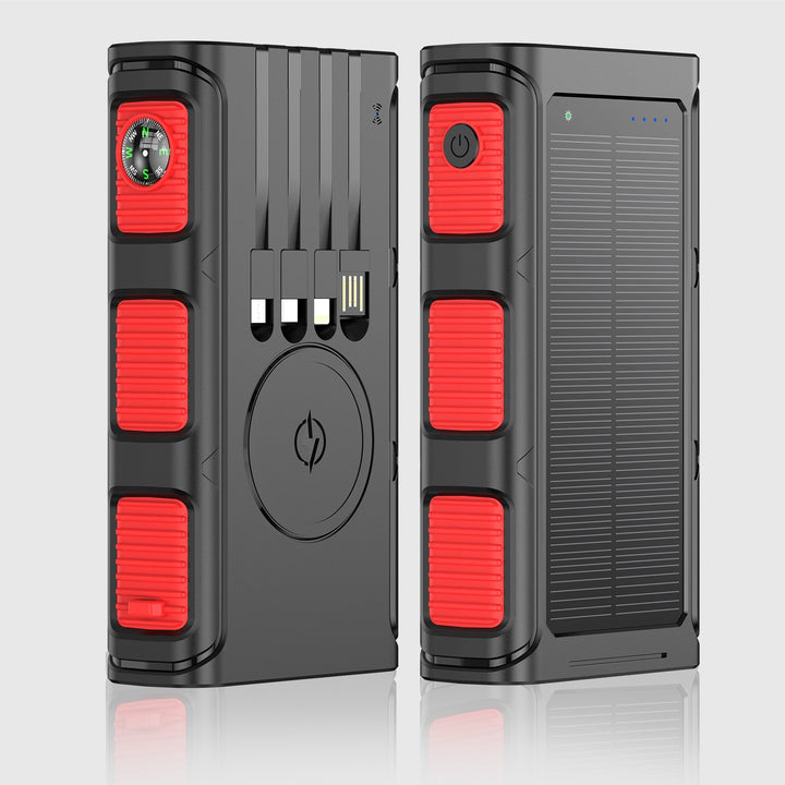 Multifunctional Solar Powerbank with Integrated Compass and Fast Charging Function Kalsten