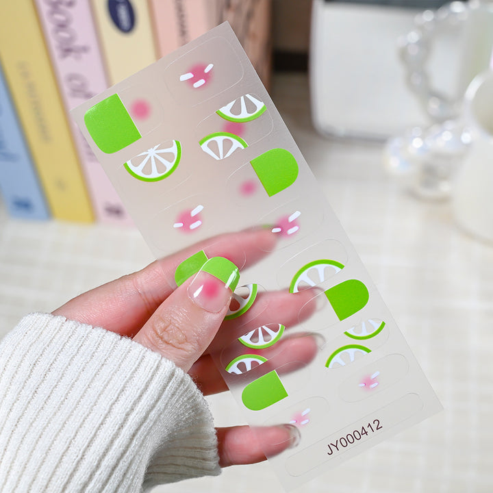 Vibrant Nail Art Stickers