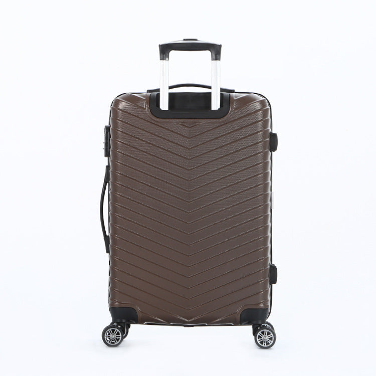 Unisex Chevron Patterned Hard Shell Travel Suitcase Kalsten