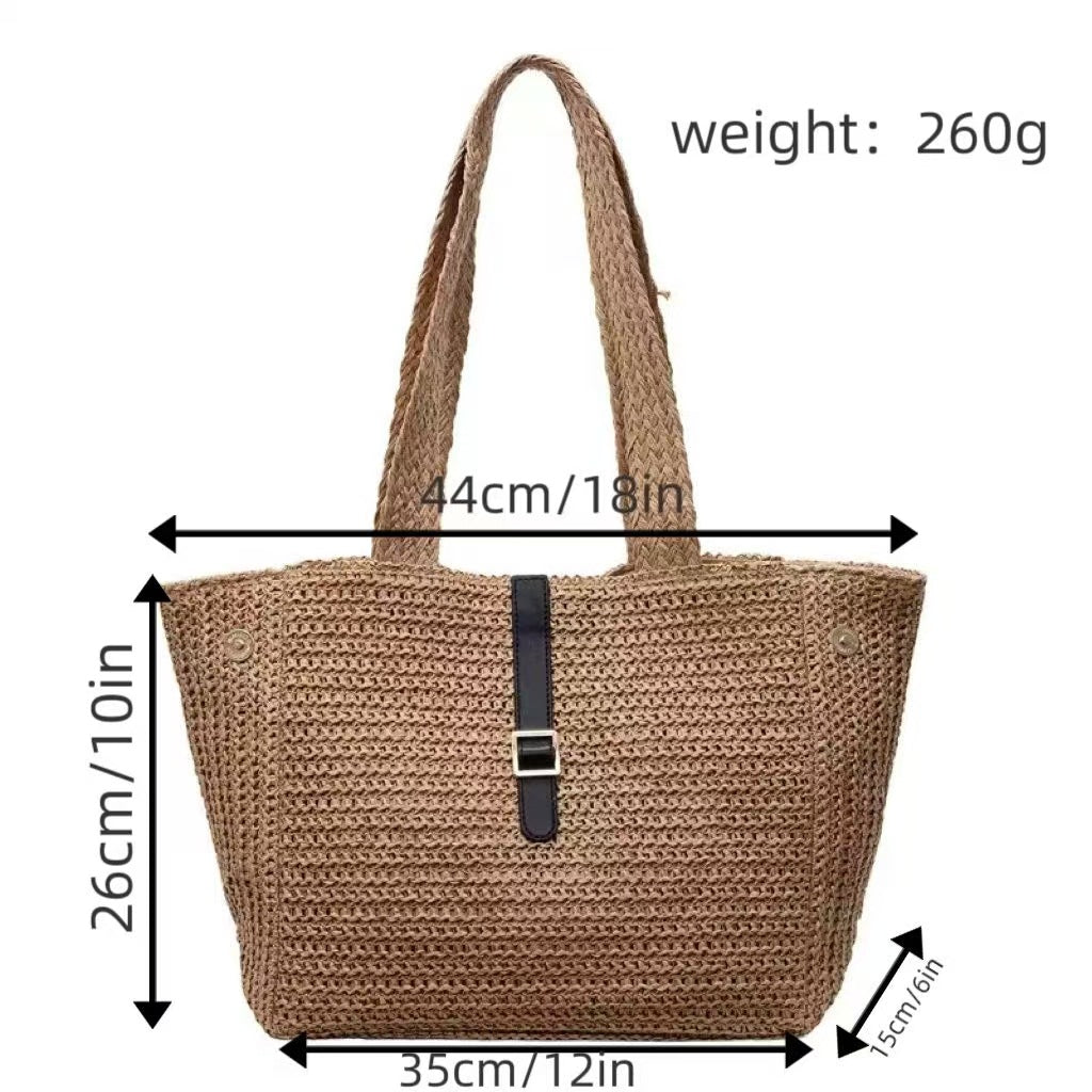 Spacious and Handmade Shopping and Beach Bag Kalsten