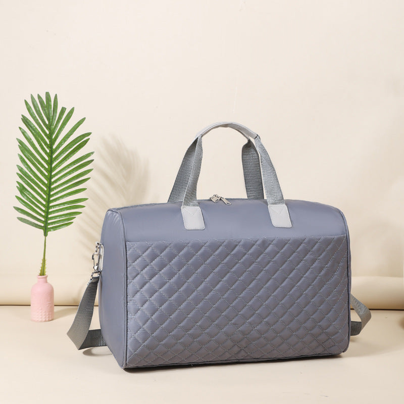 Quilted Travel Duffle Bag Kalsten