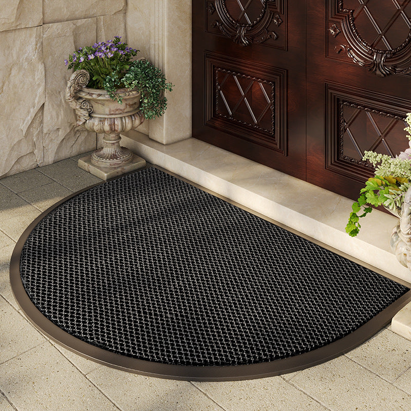 Half-Moon Decorative Entrance Mat