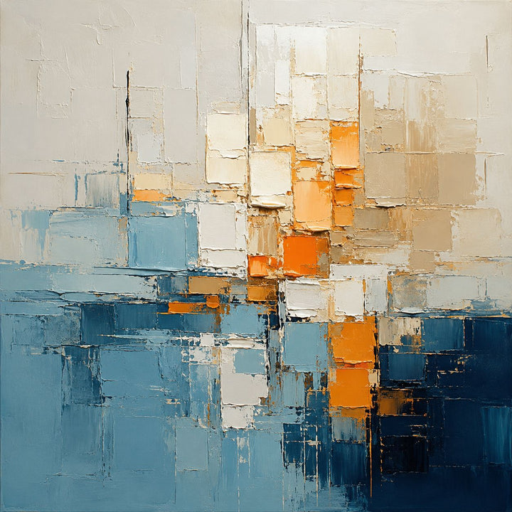 Abstract Geometric Canvas Art