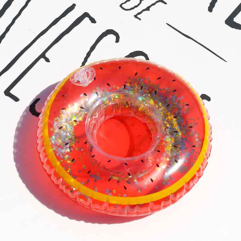 Ladies Inflatable Swimming Ring with Floral Design Kalsten