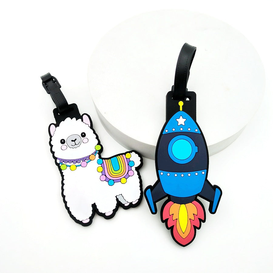 Rocket Design Luggage Tag Kalsten