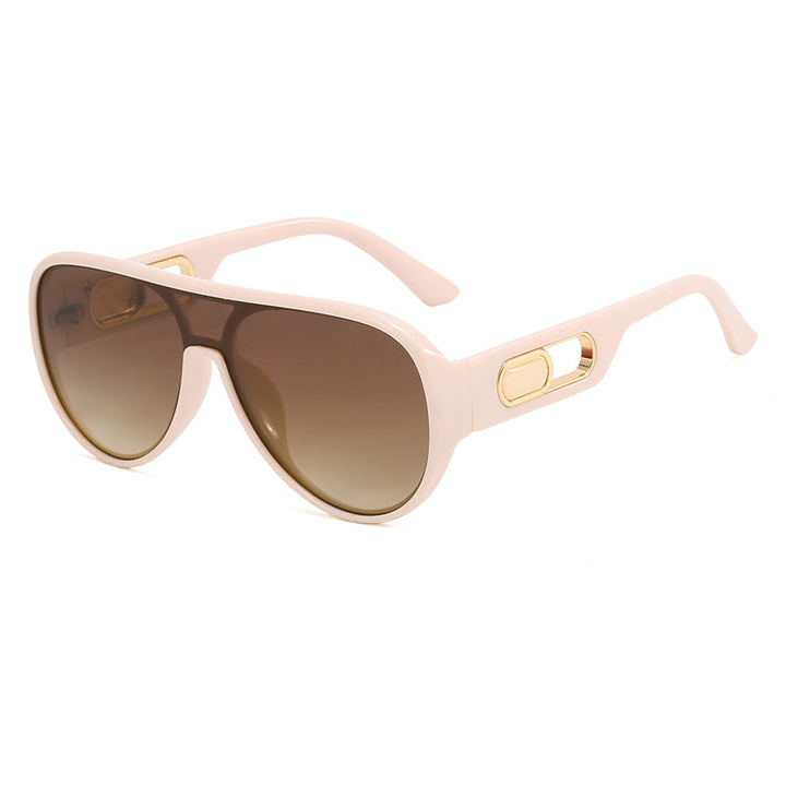 Ladies Elegant Oversize Sunglasses with Designer Details Kalsten