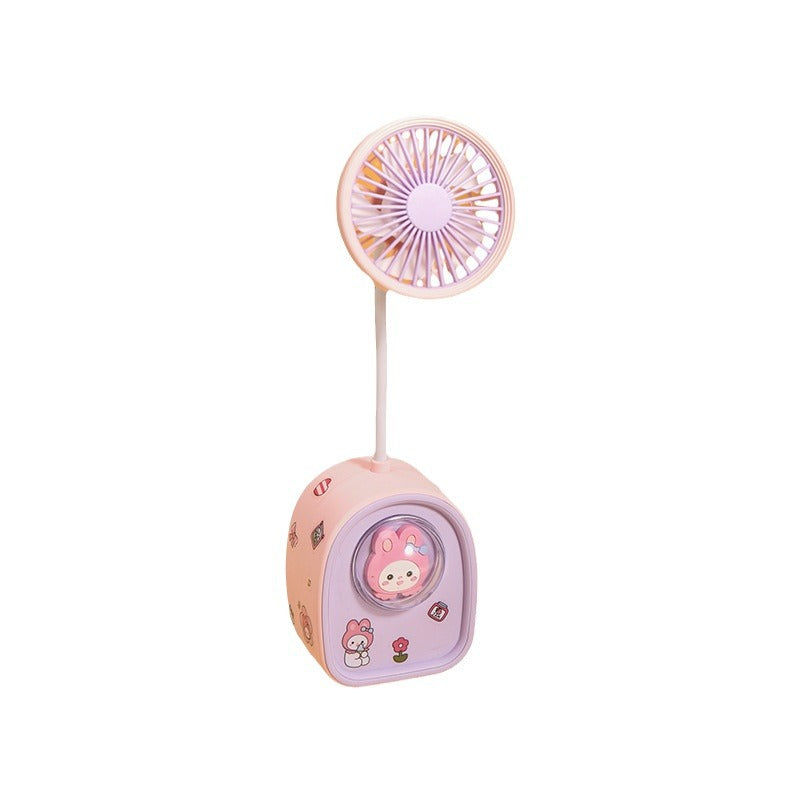Unisex Creative Mini USB Fan with LED Light Kalsten