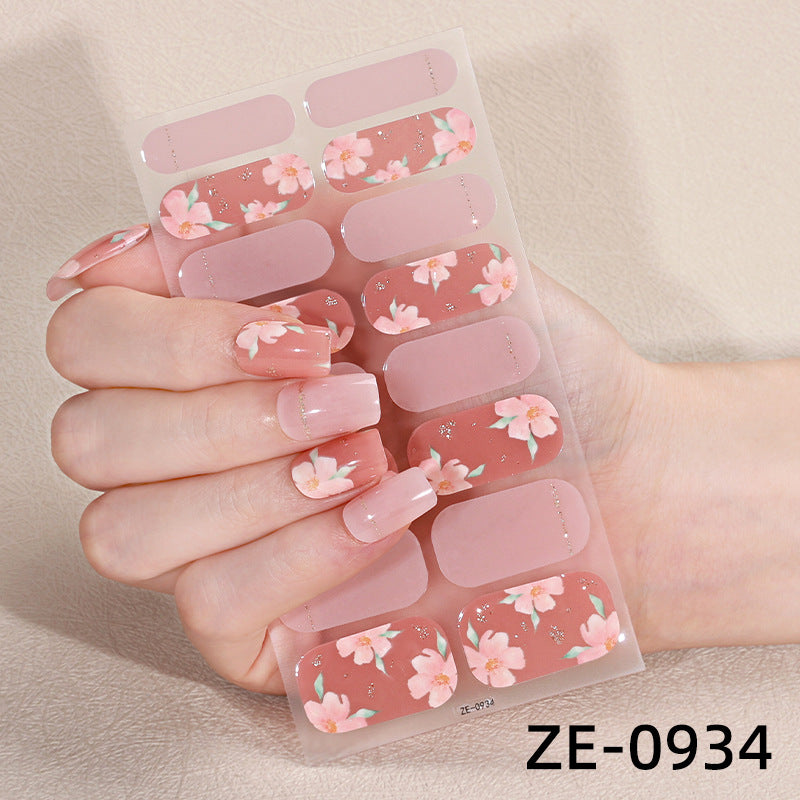 Artistic Press-On Nail Wraps
