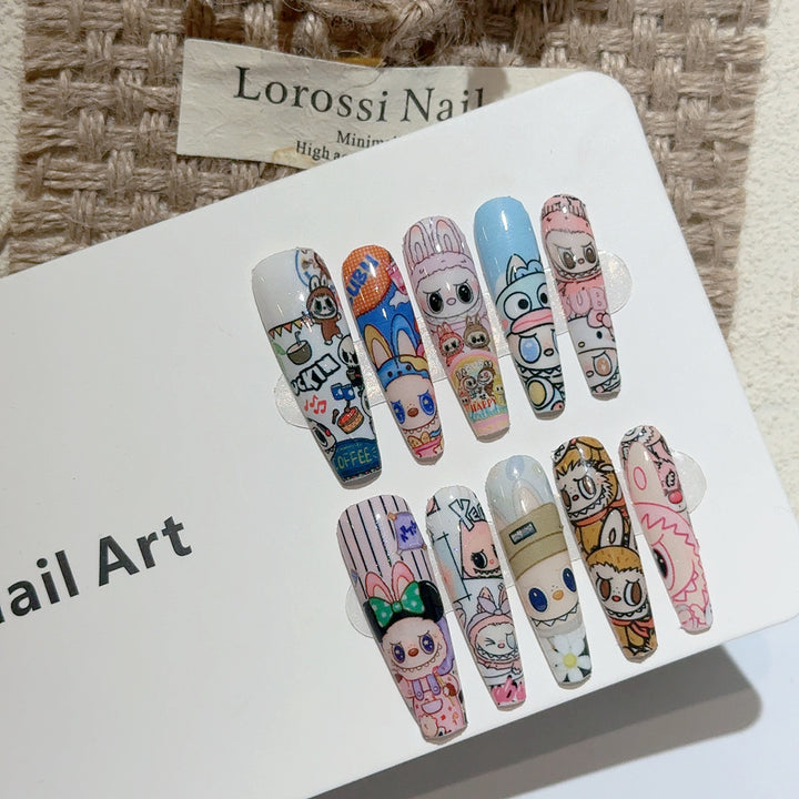 Cartoon-Themed Nail Art Tips