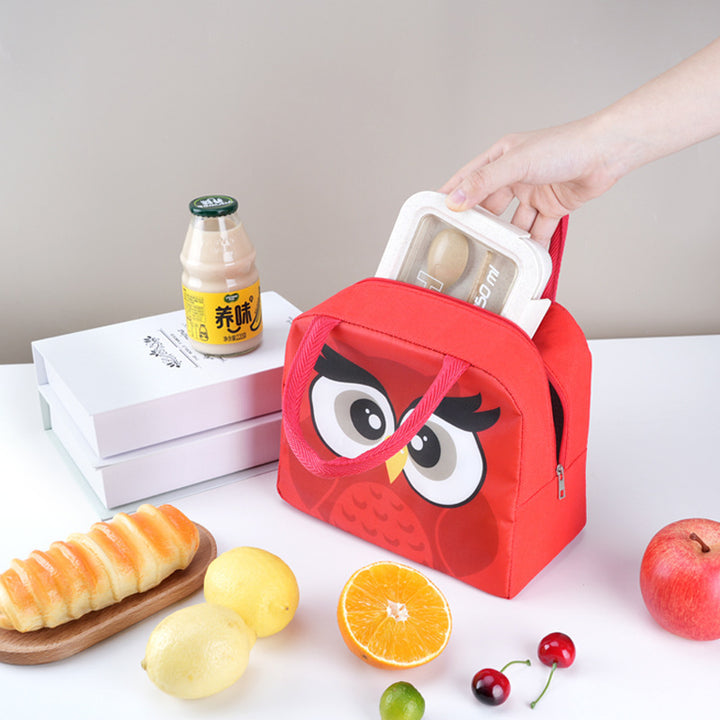 Insulated Lunch Cooler Bag with Cute Animal Design