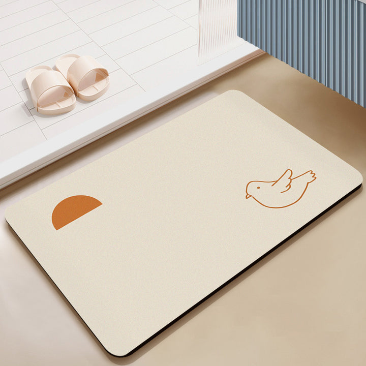 Artistic Minimalist Area Mat Kalsten