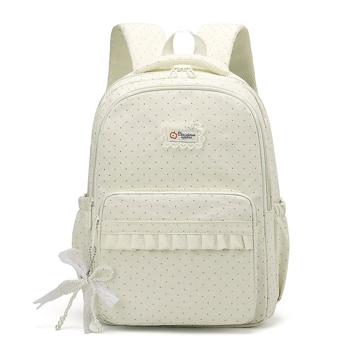 Decorative Polka Dot Backpack Kalsten