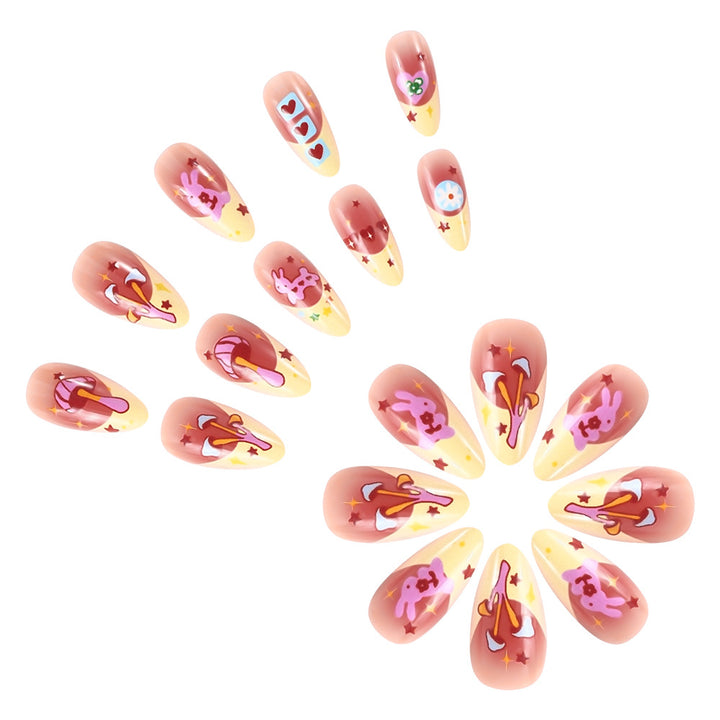 Themed Press-On Nail Set Kalsten