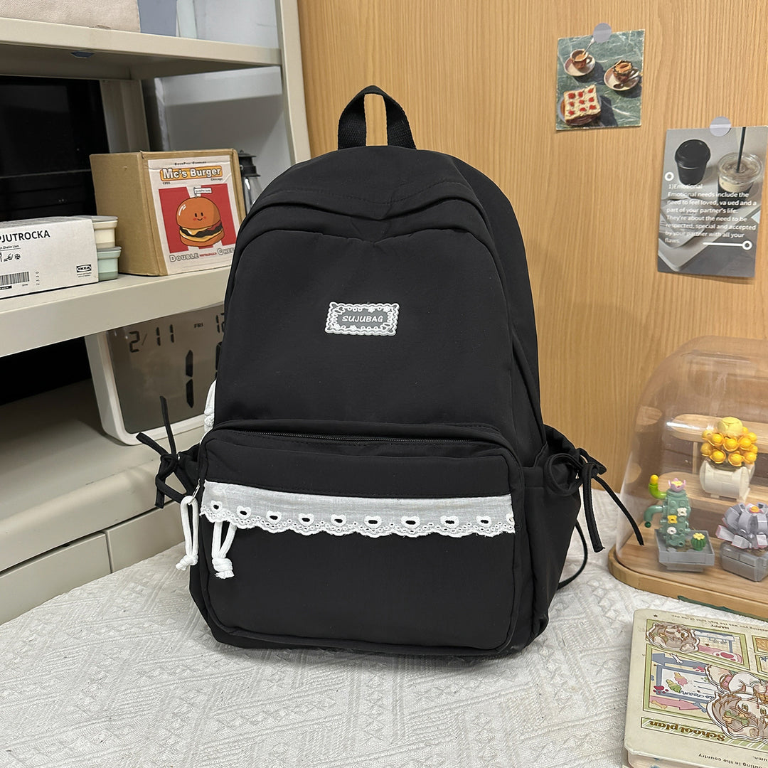 Stylish Compact Mini Backpack with Cute Accents Kalsten