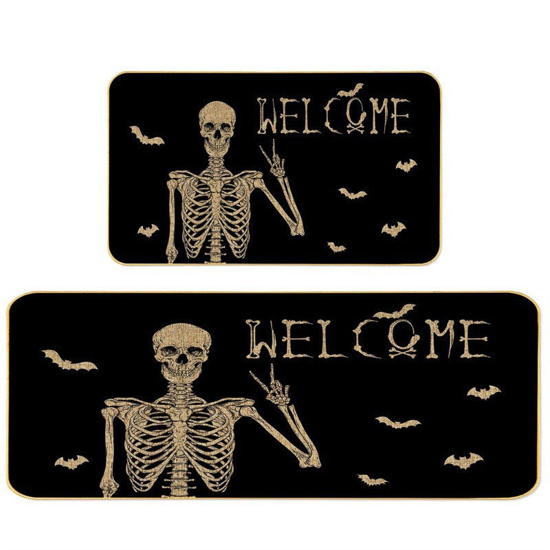 Halloween Themed Kitchen Mat Set