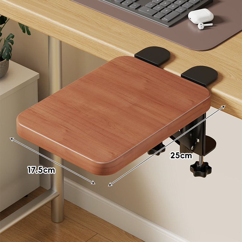 Under-Desk Sliding Keyboard Tray and Desk Extender with Smooth Glide Mount