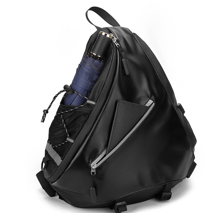 Unique Triangular Design Sling Backpack Kalsten