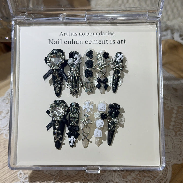 Artistic Nail Decoration Clips