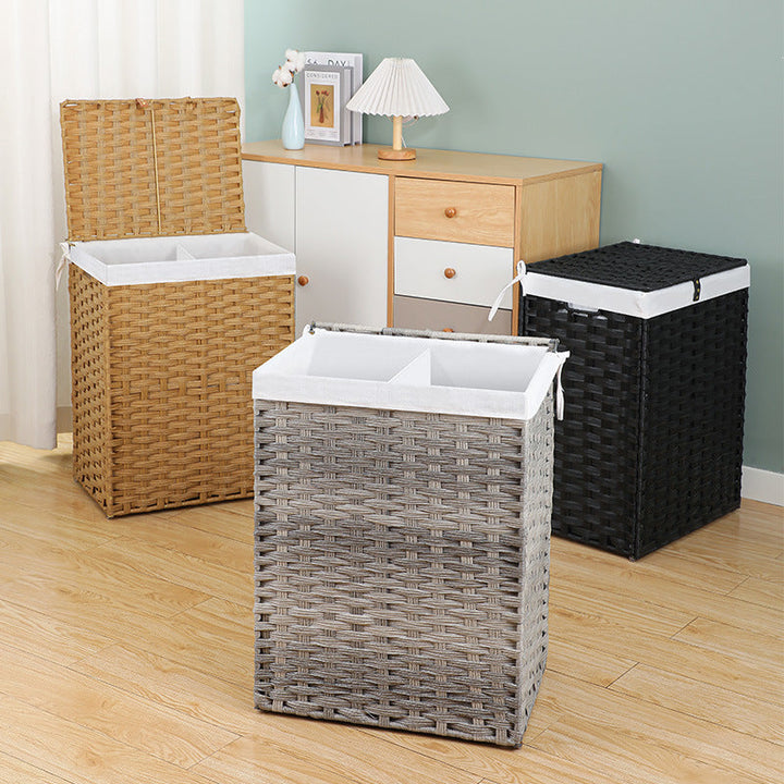 Woven Storage Cube with Lid Kalsten