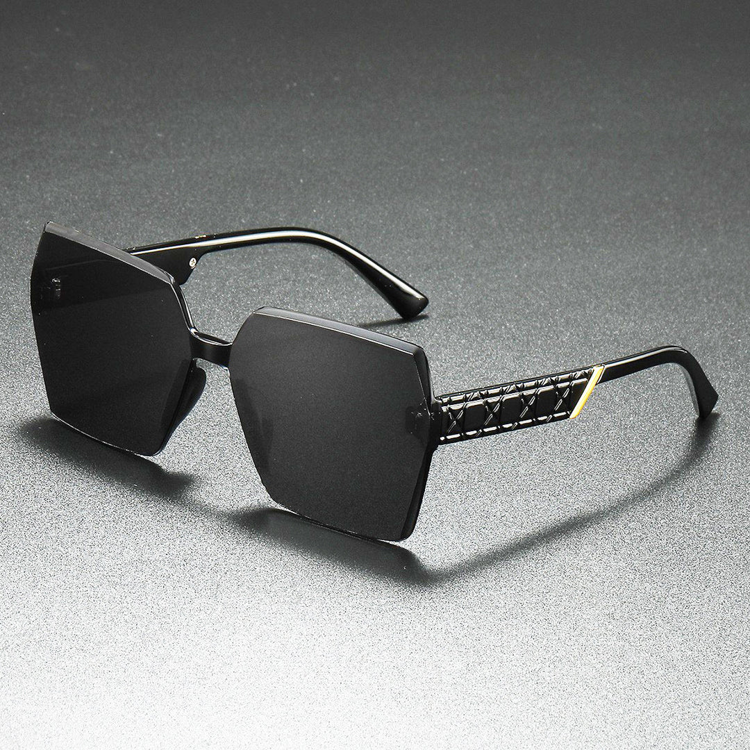 Luxurious Oversized Hexagonal Sunglasses Kalsten