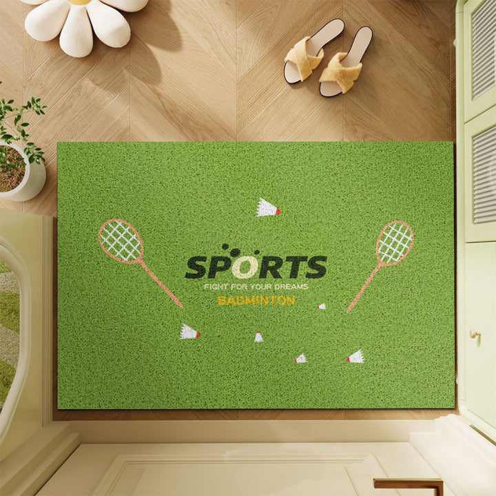 Sports-Themed Entrance Mat