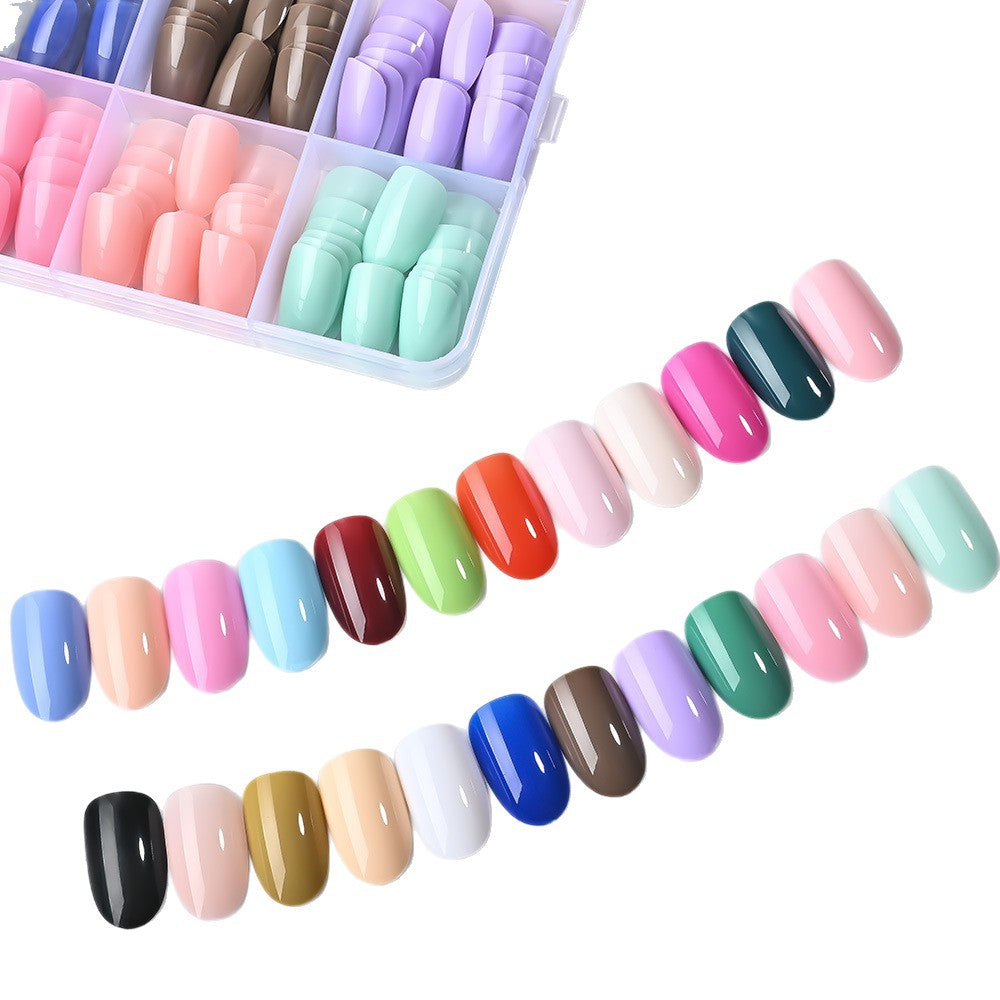 Full Coverage Press-On Nail Tips Set