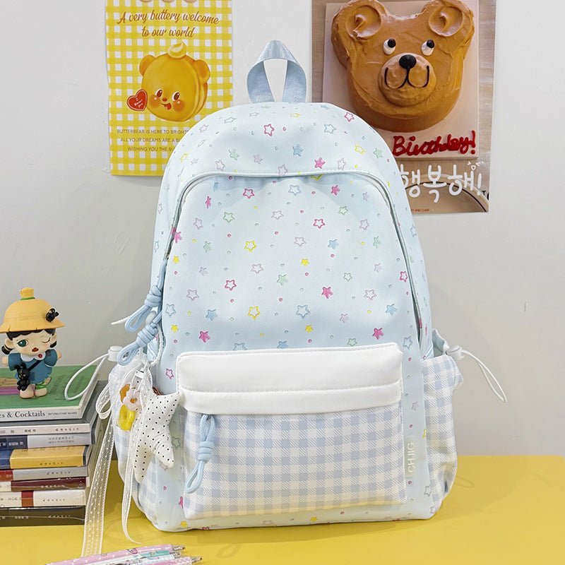 Cute Star-Patterned Casual Daypack Kalsten