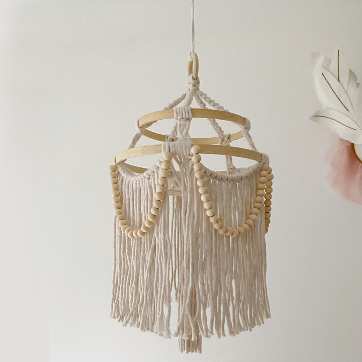 Bohemian Macrame Hanging Light Kalsten