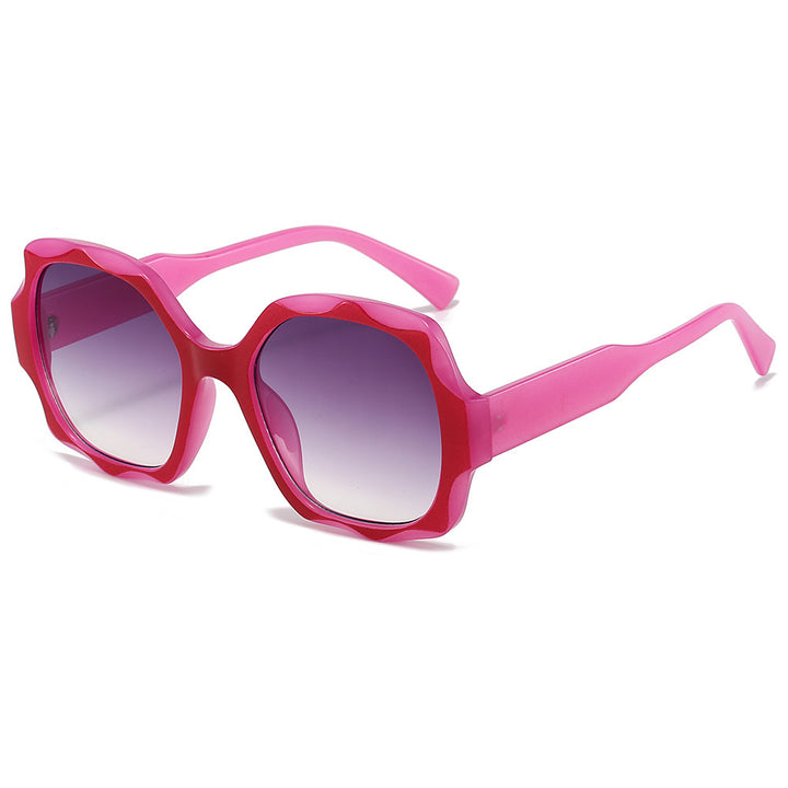 Fashion-Forward Hexagonal Frame Sunglasses Kalsten