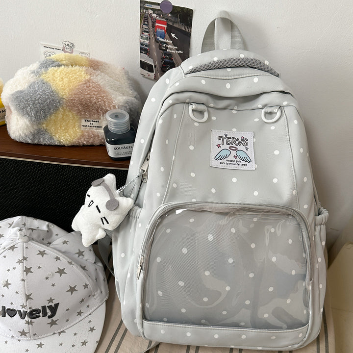 Cute Polka Dot Backpack Kalsten 1791205345