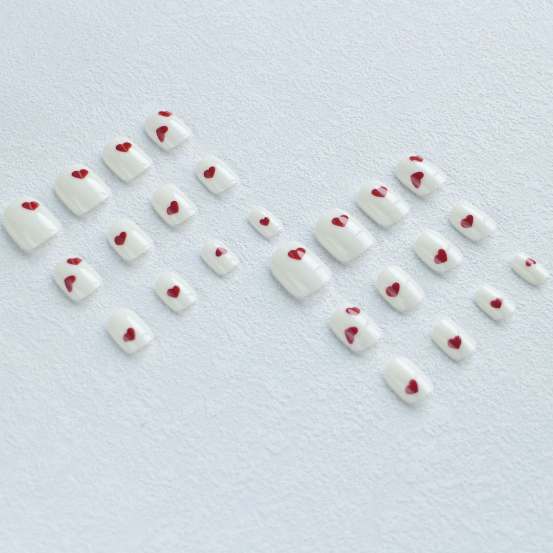Artistic Heart Design Nail Art Kit