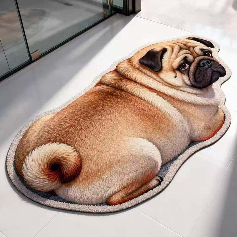 Cat Shaped  Bath Mat
