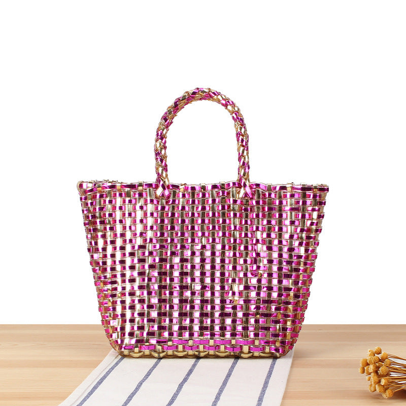 Refined wicker tote bag Kalsten